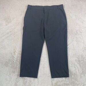Nike Dri-Fit Victory Golf Men Pants 38x25 Black Performance Stretch Wicking $80